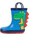 Stivali da Pioggia in Gomma - Foderati in Cotone - Dinosauro Stivali da Pioggia in Gomma - Foderati in Cotone - Dinosauro