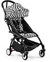 Passeggino YOYO3 Telaio Nero e Seduta Zebra - Dai 6 Mesi Passeggino YOYO3 Telaio Nero e Seduta Zebra - Dai 6 Mesi