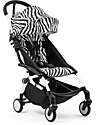 Passeggino YOYO3 Telaio Bianco e Seduta Zebra - Dai 6 Mesi Passeggino YOYO3 Telaio Bianco e Seduta Zebra - Dai 6 Mesi