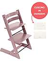 Sedia Evolutiva Tripp Trapp Malva in Legno di Faggio + Cuscino Wheat Cream Omaggio! Sedia Evolutiva Tripp Trapp Malva in Legno di Faggio + Cuscino Wheat Cream Omaggio!