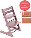 Sedia Evolutiva Tripp Trapp Malva in Legno di Faggio + Cuscino Terracotta Omaggio! Sedia Evolutiva Tripp Trapp Malva in Legno di Faggio + Cuscino Terracotta Omaggio!
