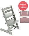 Sedia Evolutiva Tripp Trapp Glacier Green in Legno di Faggio + Cuscino Mauve Omaggio! Sedia Evolutiva Tripp Trapp Glacier Green in Legno di Faggio + Cuscino Mauve Omaggio!