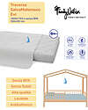 Traversa SalvaMaterasso Evi - 100x120 cm - 0m+ - OEKO-TEX e senza BPA