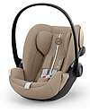Seggiolino Auto Cloud G i-Size Plus - Almond Beige - dalla Nascita fino a 24 Mesi