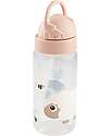 Borraccia 350 ml - Tiny Farm - Cipria - con Cannuccia a Scomparsa! - 12m+