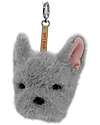 Charm Remy il Bulldog - Grigio - 14 x 13 x 10 cm - 100% Materiali Riciclati