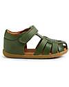 Sandali Step Up Harbor - Bronze Green - Pelle Premium - Primi Passi