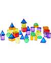 Forme Geometriche Traslucide - Rosso/Arancione/Giallo/Verde/Blu/ Viola - da 3 Anni - Per Lavagna Luminosa