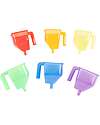 Imbuti Traslucidi - Arcobaleno - 6 Pezzi - 13 x 13 x 10 cm - 18m+