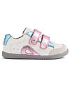 Scarpine I Walk Blaze - Bianco e Rosa Metallizato - Pelle Premium - Camminatori Esperti