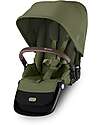 Seconda Seduta per Passeggino Gazelle S - Moss Green