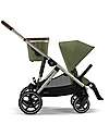 Passeggino Gazelle S - Telaio Tortora - Moss Green - dalla Nascita ai 4 Anni - Multifunzionale