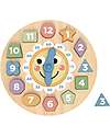 Gioco a Incastro in Legno - Orologio - 22 x 2,3 cm - 3+ Anni