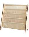 Libreria Frontale Montessoriana - Beige - Poliestere Riciclato - 61 x 63 x 25,4 cm