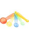 Cucchiai Misuratori Traslucidi - Arcobaleno - 5 Pezzi - 12m+