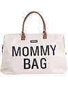 Mommy Bag Borsa Fasciatoio - 55 x 30 x 40 cm - Avorio - Include materassino per il cambio!