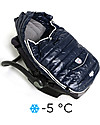 7AMenfant Sacco Passeggino Baby Shield Midnight Blue -  Copertura Modulabile Sacchi Passeggino