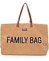 Family Bag - Borsa Weekend 55x18x40 cm - Teddy Beige