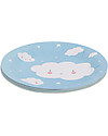 A Little Lovely Company 12 Piatti di Carta per Feste - Nuvolette Piatti e Scodelle