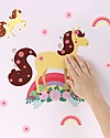 A Little Lovely Company Adesivi da Parete, Cavallo - 17 Adesivi Adesivi da Parete