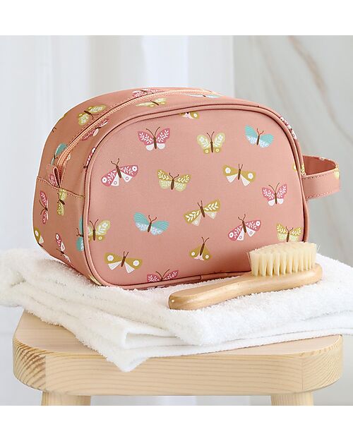 A Little Lovely Company Astuccio Grande - Farfalle - 20.5 x 14 x 9.5 cm Astucci per la Scuola