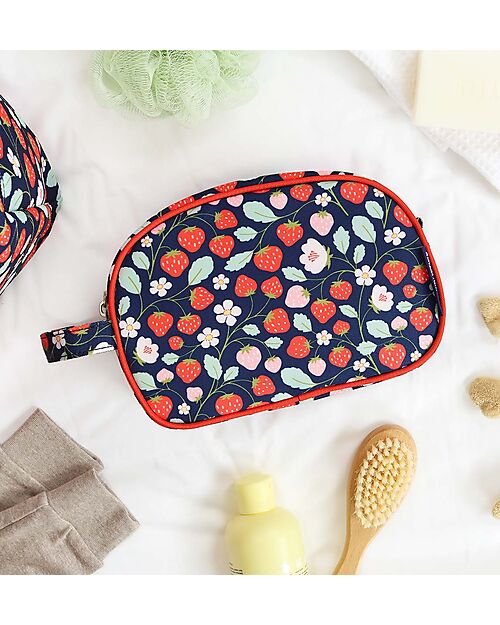 A Little Lovely Company Astuccio Grande - Fragole - 20.5 x 14 x 9.5 cm Astucci per la Scuola