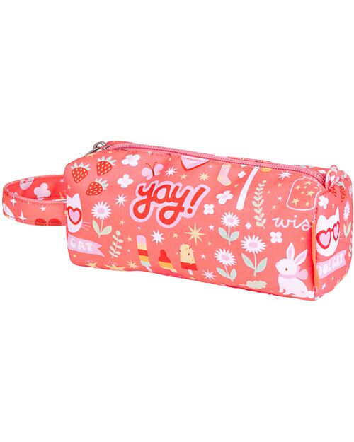 A Little Lovely Company Astuccio per la Scuola con Chiusura a Zip - Fun - 20x8x7 cm Astucci per la Scuola