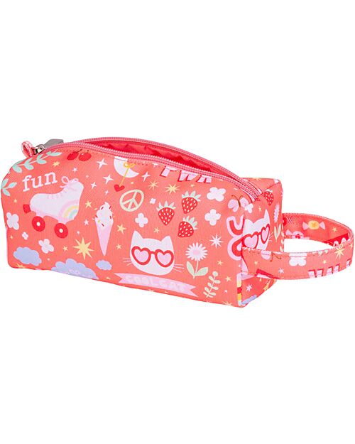 A Little Lovely Company Astuccio per la Scuola con Chiusura a Zip - Fun - 20x8x7 cm Astucci per la Scuola