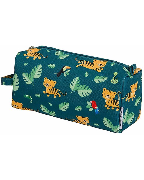 A Little Lovely Company Astuccio, Tigre - Chiusura a zip Astucci per la Scuola