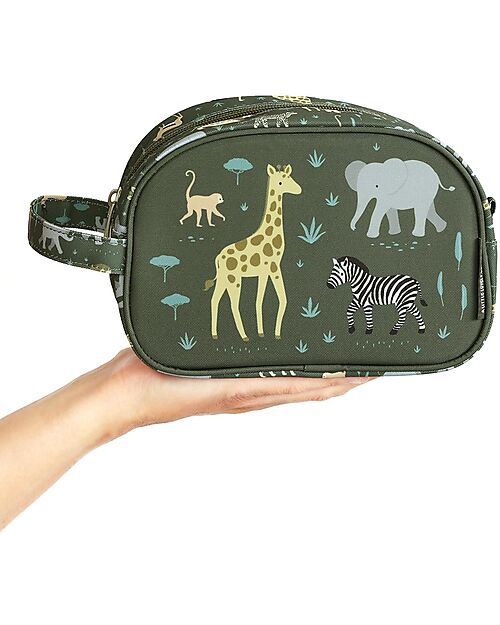 A Little Lovely Company Beauty Case - Savana - 20.5 x 14 x 9.5 cm Trousse e Pochette