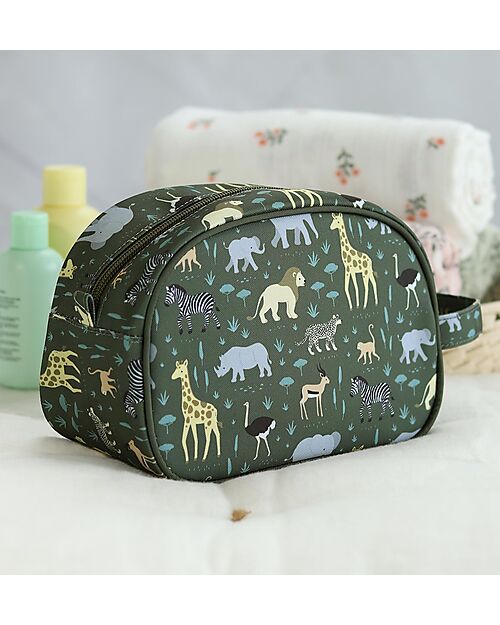 A Little Lovely Company Beauty Case - Savana - 20.5 x 14 x 9.5 cm Trousse e Pochette