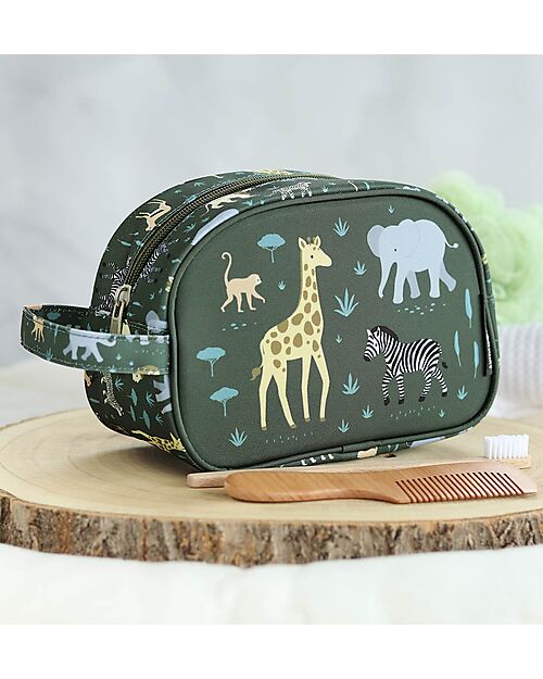 A Little Lovely Company Beauty Case - Savana - 20.5 x 14 x 9.5 cm Trousse e Pochette