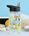 A Little Lovely Company Borraccia con Cannuccia 450 ml - Galaxy - Senza BPA! Borracce non Termiche