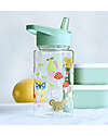 A Little Lovely Company Borraccia con Cannuccia 450 ml - Gioia - Senza BPA! Borracce non Termiche