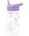 A Little Lovely Company Borraccia con Cannuccia 450 ml - Unicorn Dreams - Senza BPA! Borracce non Termiche