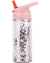 A Little Lovely Company Borraccia Glitter, 350 ml - Argento/Rosa Borracce Termiche