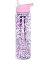 A Little Lovely Company Borraccia Glitter, 500 ml - Rosa/Glitter Multicolor Borracce Termiche