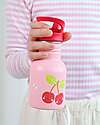 A Little Lovely Company Borraccia in Acciaio Inossidabile - 350 ml - Ciliegie Felici Borracce non Termiche