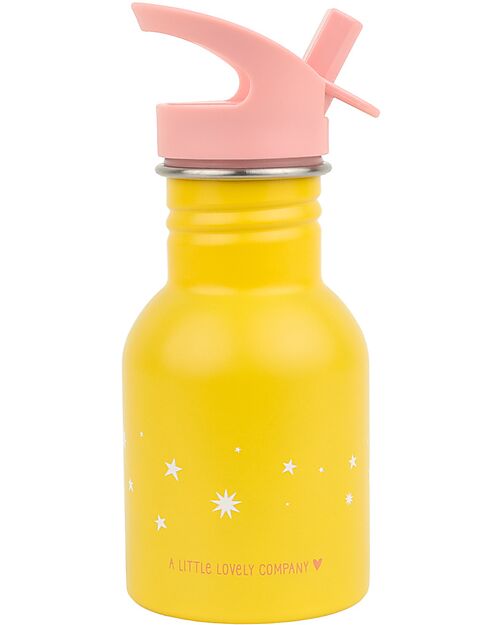 A Little Lovely Company Borraccia in Acciaio Inossidabile - 350 ml - Stelle Cadenti Borracce non Termiche