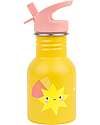 A Little Lovely Company Borraccia in Acciaio Inossidabile - 350 ml - Stelle Cadenti Borracce non Termiche