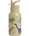 A Little Lovely Company Borraccia Termica in Acciaio Inossidabile - 350 ml - Dinosauri Borracce Termiche