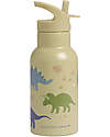 A Little Lovely Company Borraccia Termica in Acciaio Inossidabile - 350 ml - Dinosauri Borracce Termiche