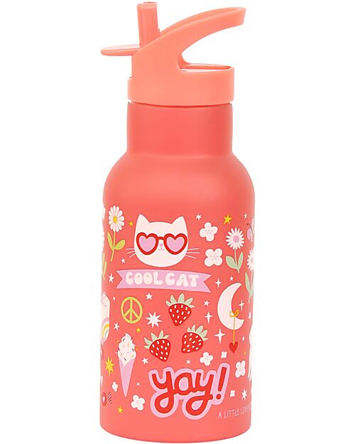 A Little Lovely Company Borraccia Termica in Acciaio Inossidabile - 350 ml - Fun Borracce non Termiche
