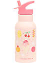 A Little Lovely Company Borraccia Termica in Acciaio Inossidabile - 350 ml - Ice-Cream Borracce Termiche