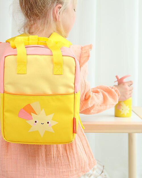 A Little Lovely Company Borraccia Termica in Acciaio Inossidabile - 350 ml - Stelle Cadenti Borracce Termiche