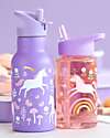 A Little Lovely Company Borraccia Termica in Acciaio Inossidabile - 350 ml - Unicorn Dreams Borracce non Termiche