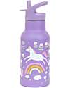 A Little Lovely Company Borraccia Termica in Acciaio Inossidabile - 350 ml - Unicorn Dreams Borracce non Termiche