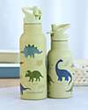 A Little Lovely Company Borraccia Termica in Acciaio Inossidabile - 500 ml - Dinosauri Borracce Termiche