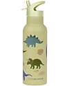 A Little Lovely Company Borraccia Termica in Acciaio Inossidabile - 500 ml - Dinosauri Borracce Termiche