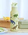 A Little Lovely Company Borraccia Termica in Acciaio Inossidabile - 500 ml - Dinosauri Borracce Termiche